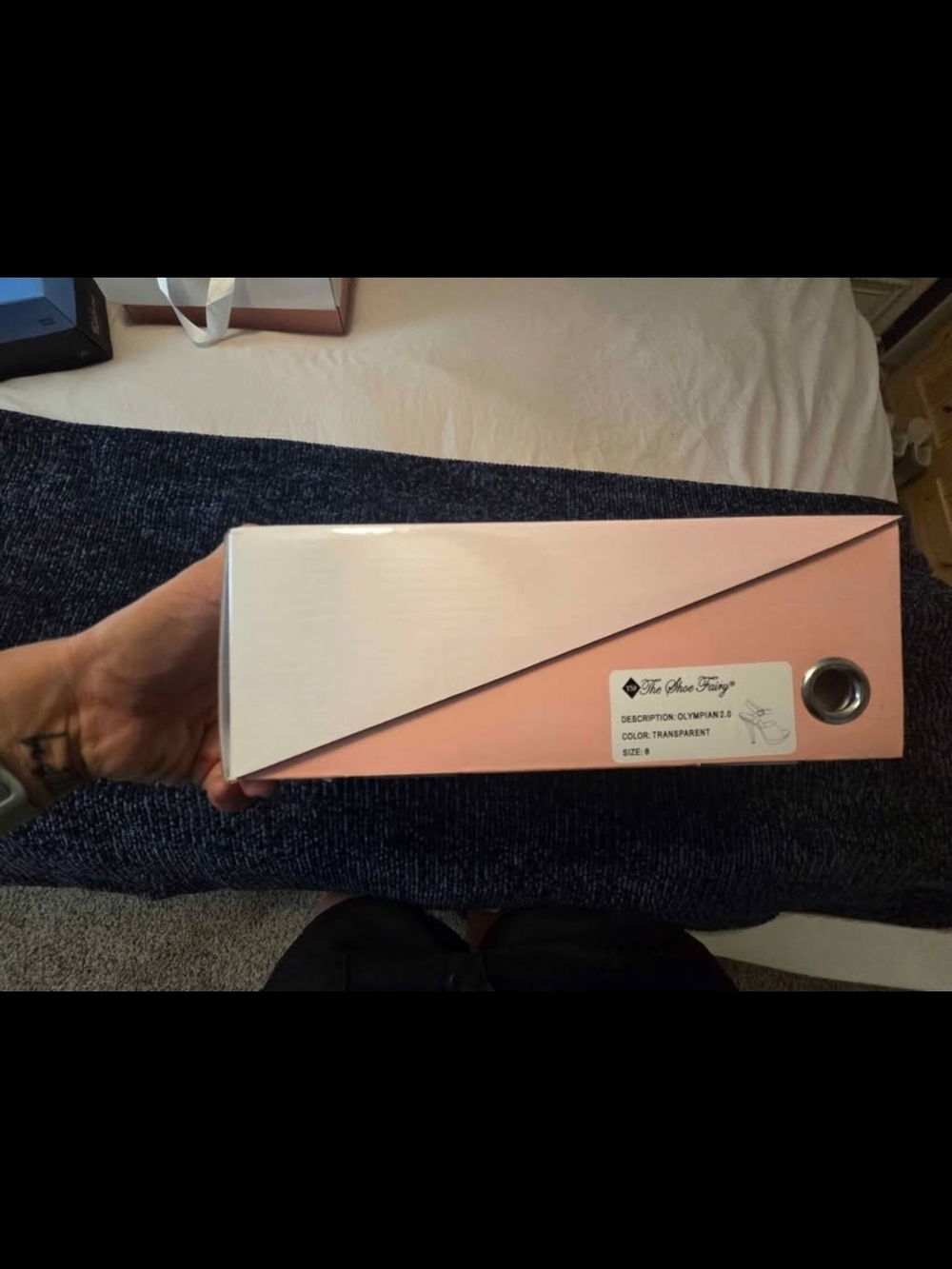 Olympian 2.0 Clear High Heel Sandal - Picture 3 of 6